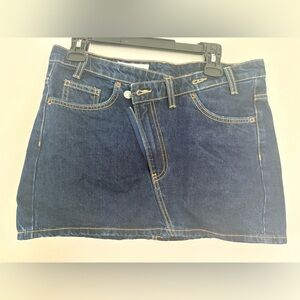 Zara Indigo Denim Skirt